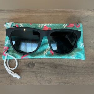 Goodr BFG Hooked on Onyx Black Sunglasses